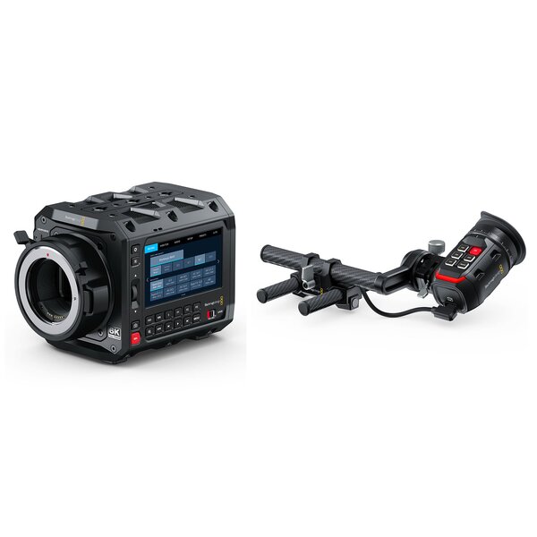 Blackmagic Design PYXIS 6K + URSA Cine EVF, Aufstecksucher  EF-Mount