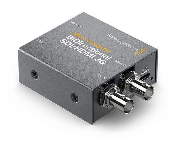 Blackmagic Micro Converter BiDirect mit Netzteil, SDI/HDMI 3G PSU 