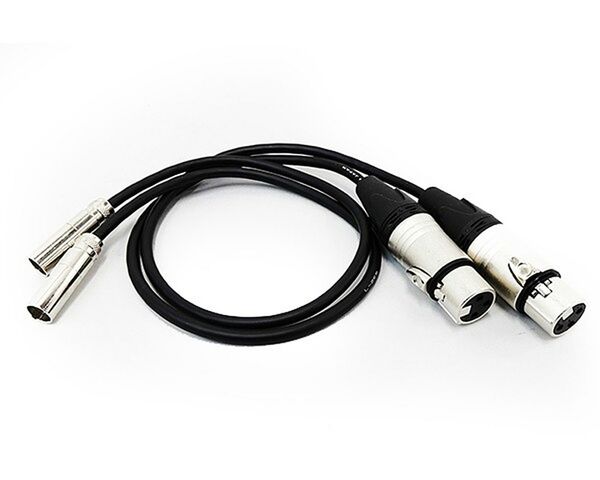 Blackmagic Pocket Cinema Mini XLR Adapter Kabel 2er Set 