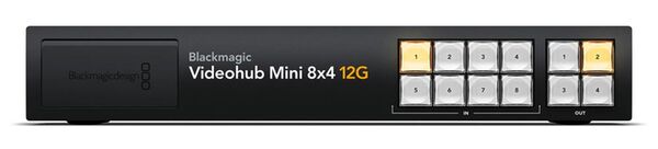 Blackmagic Videohub Mini 8x4 12G 