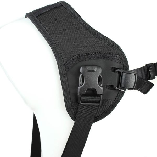 Blackrapid R-Strap Double Breathe Rucksack-ähnliches Doppelgurt-System z.B für 2 DSLR-Kameras mit schweren ZOOM-Objektiven 