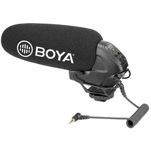 Boya BY-BM3031 Aufsteckmikrofon Shotgun Richtmikrofon 
