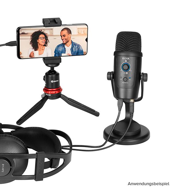 Boya BY-PM500 USB Microphone For PC & Android Smartphones 