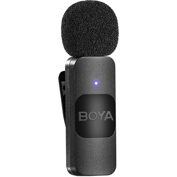Boya BY-V20 V2.0 Drahtloses Mikrofon für USB-C, 2x Sender + 1x Empfänger 
