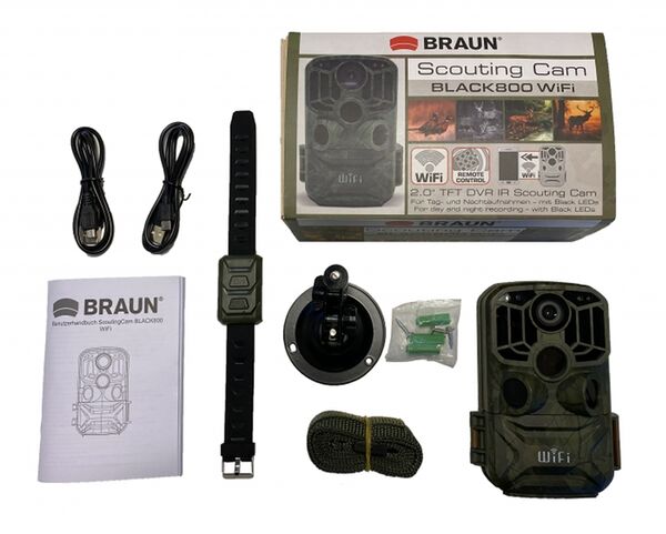 Braun Scouting Cam Black800 WiFi 