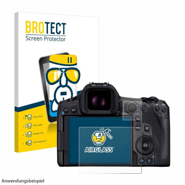 BROTECT AirGlass Schutz-Glas Panzer-Folie für Canon  EOS R5 Mark II