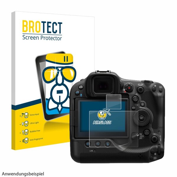 BROTECT AirGlass Schutz-Glas Panzer-Folie für Canon  EOS R3