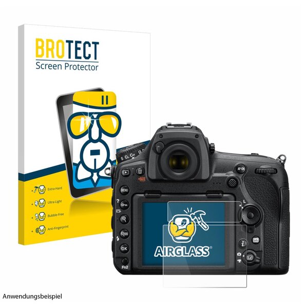 BROTECT AirGlass Schutz-Glas Panzer-Folie für Nikon  D850