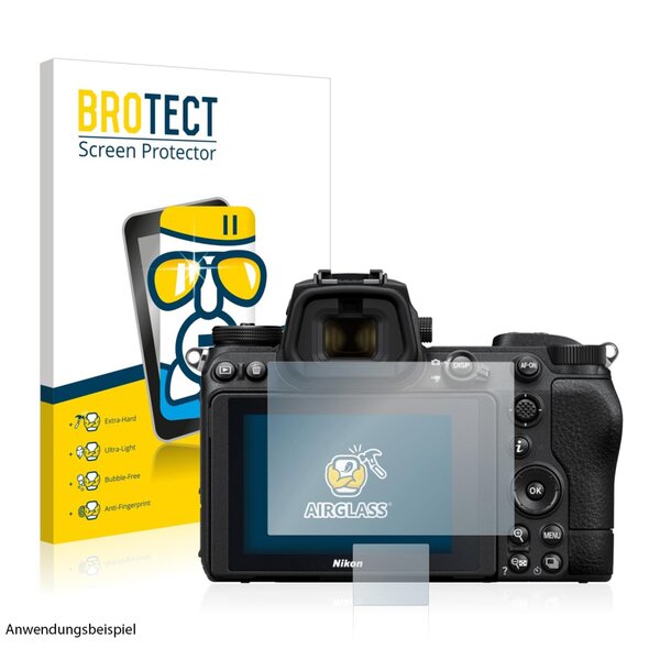 BROTECT AirGlass Schutz-Glas Panzer-Folie für Nikon  Z7 II