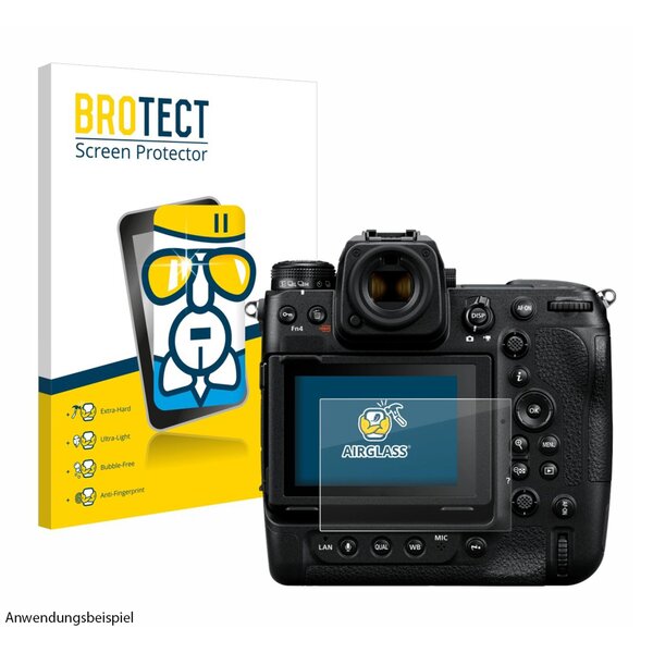 BROTECT AirGlass Schutz-Glas Panzer-Folie für Nikon  Z 9