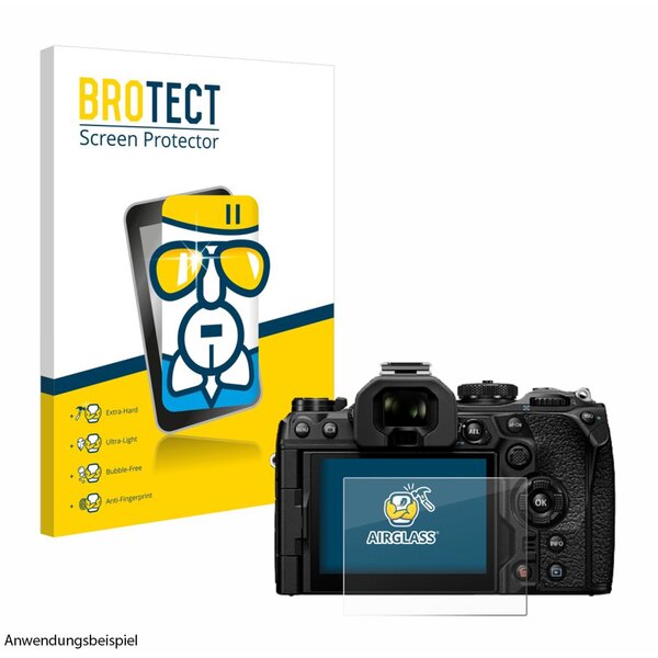 BROTECT AirGlass Schutz-Glas Panzer-Folie für Olympus  OM System OM-1 Mark II