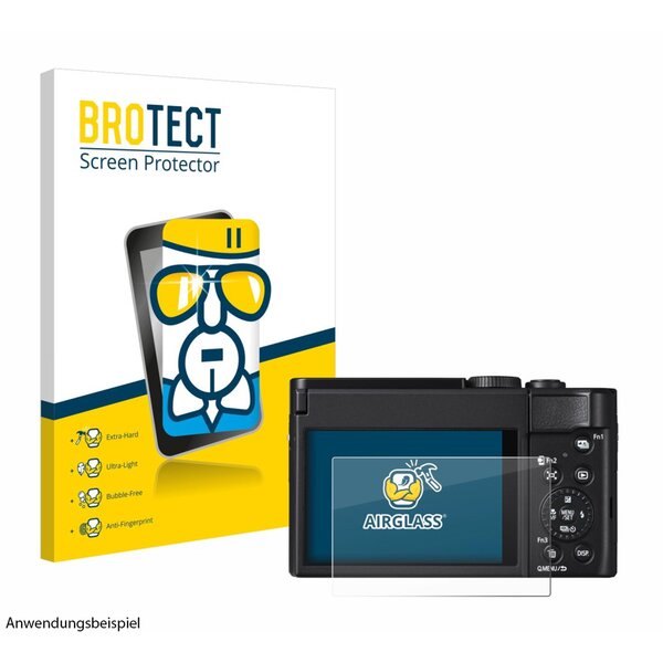BROTECT AirGlass Schutz-Glas Panzer-Folie für Panasonic  Lumix DC-TZ99