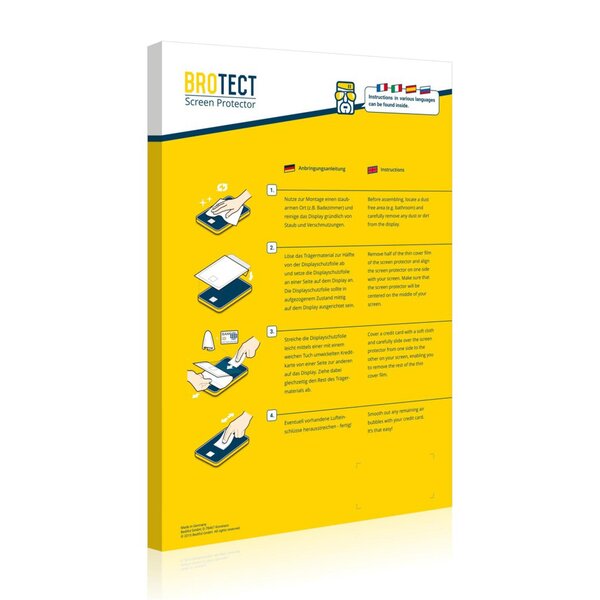 BROTECT AirGlass Schutz-Glas Panzer-Folie für Panasonic  Lumix DC-S1II