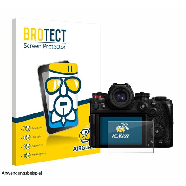 BROTECT AirGlass Schutz-Glas Panzer-Folie für Panasonic  Lumix DC-S1IIE