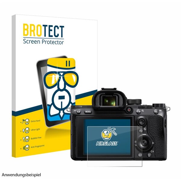 BROTECT AirGlass Schutz-Glas Panzer-Folie für Sony  Alpha 7 III