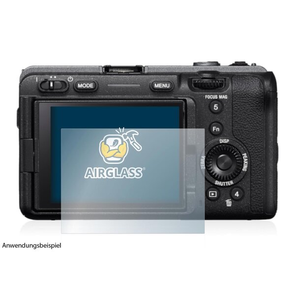 BROTECT AirGlass Schutz-Glas Panzer-Folie für Sony  Alpha FX30 Cinema Line
