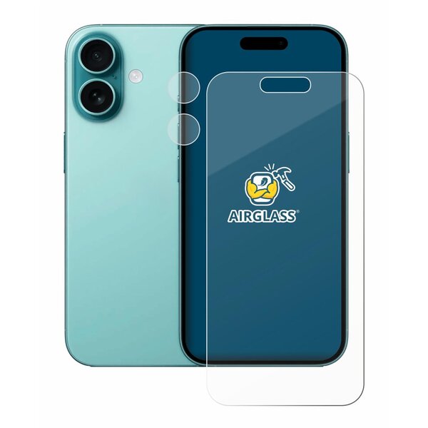 BROTECT AirGlass Schutz-Glas Panzer-Folie für Apple  iPhone 16
