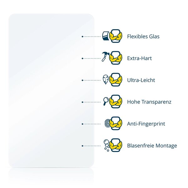 BROTECT AirGlass Schutz-Glas Panzer-Folie für Apple  iPhone 16e