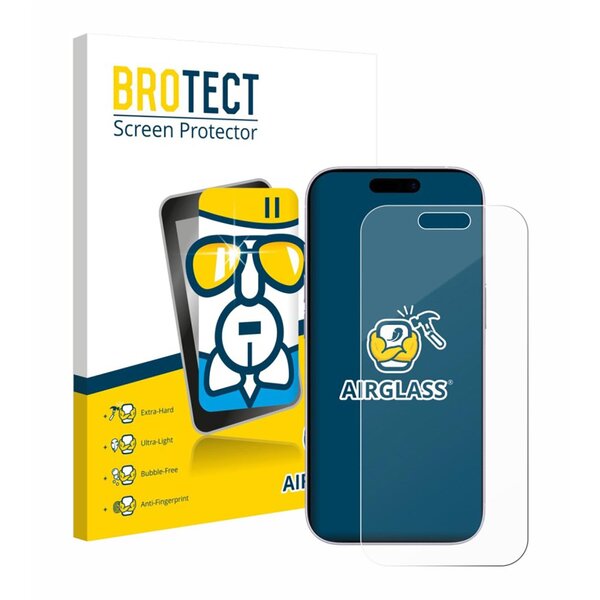 BROTECT AirGlass Schutz-Glas Panzer-Folie für Apple  iPhone 17