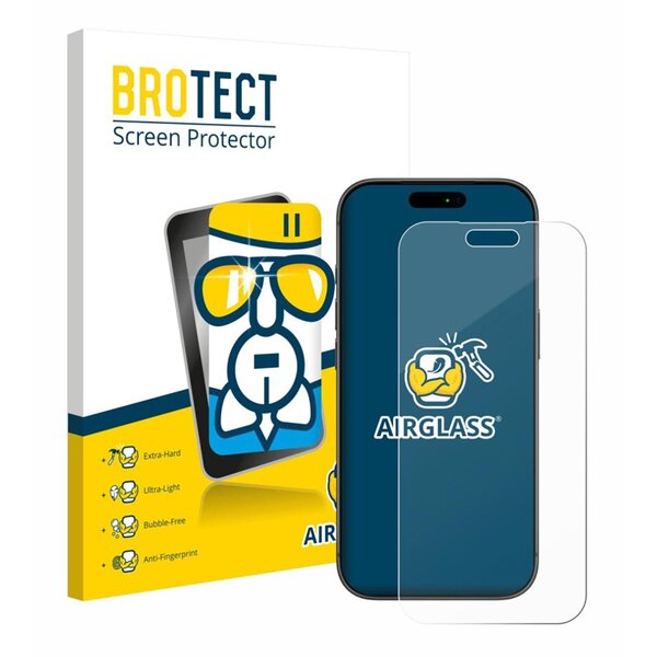 BROTECT AirGlass Schutz-Glas Panzer-Folie für Apple  iPhone 17 Pro Max
