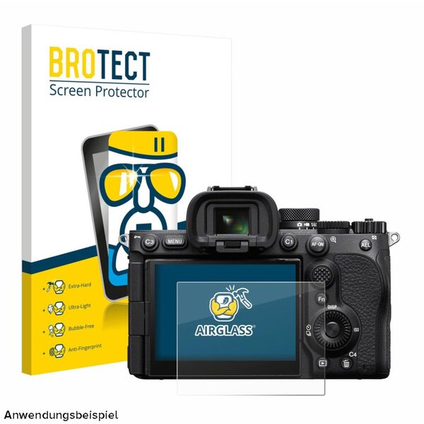 BROTECT AirGlass Schutz-Glas Panzer-Folie für Sony  Alpha 7 V