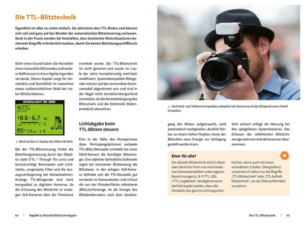 Buch Blitzfotografie - Spannende Aufnahmen mit nur einem Blitz 
