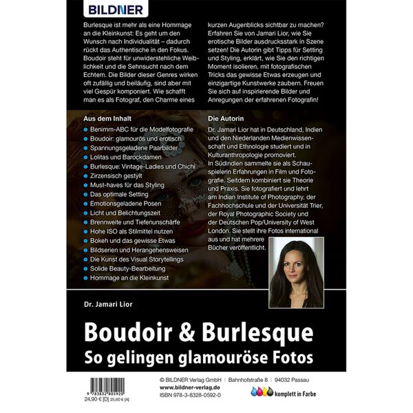 Buch Boudoir & Burlesque: So gelingen glamouröse Fotos 