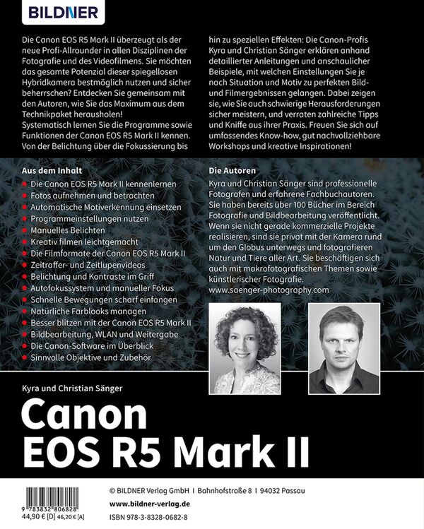 Buch Canon EOS R5 II 