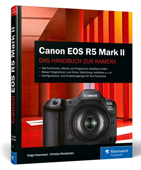Buch Canon EOS R5 Mark II von Holger Haarmeyer 