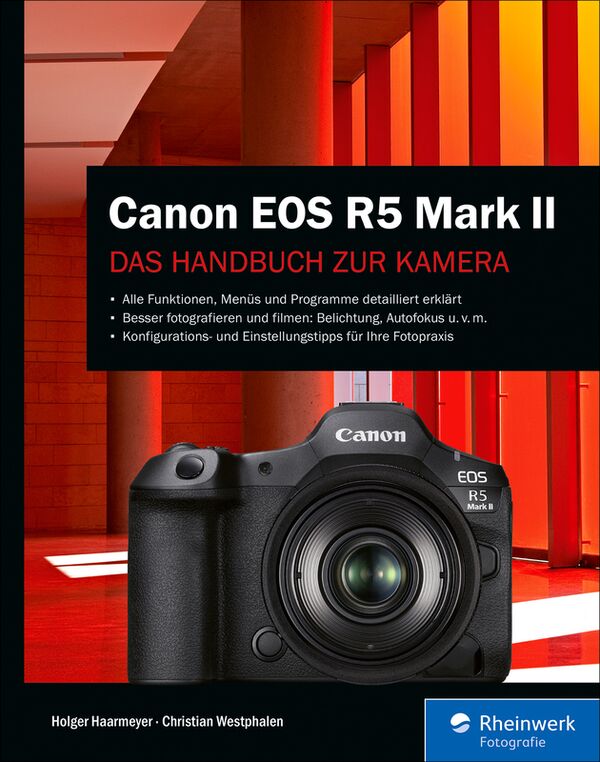 Buch Canon EOS R5 Mark II von Holger Haarmeyer 