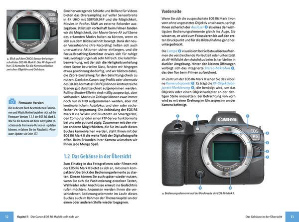 Buch Canon EOS R6 II - Das umfangreiche Praxisbuch zu ihrer Kamera ! 