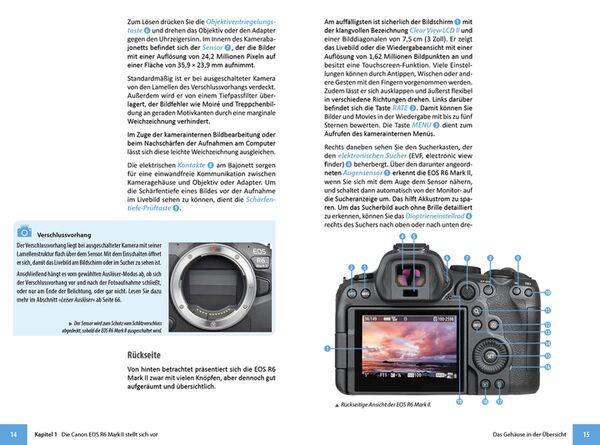 Buch Canon EOS R6 II - Das umfangreiche Praxisbuch zu ihrer Kamera ! 