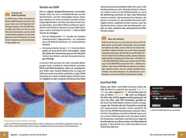 Buch Canon EOS R6 II - Das umfangreiche Praxisbuch zu ihrer Kamera ! 