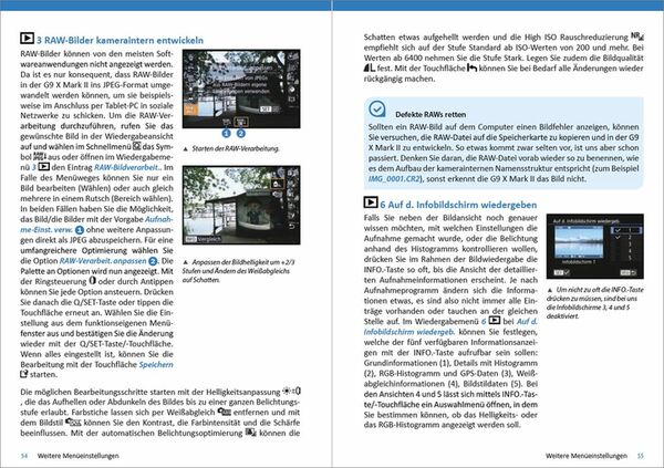 Buch Canon PowerShot G9 X/G9 X Mark II - Für bessere Fotos von Anfang an! 