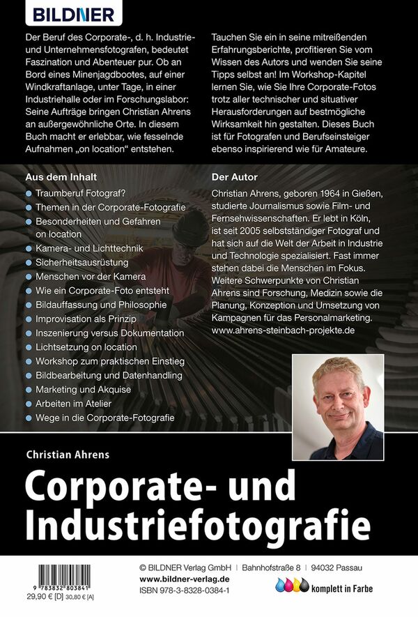 Buch Corporate- und Industriefotografie 