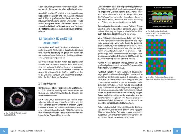 Buch Fujifilm X-H2 & X-H2s - Das umfangreiche Praxisbuch zu ihrer Kamera ! 