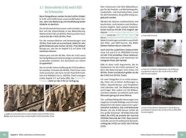 Buch Fujifilm X-H2 & X-H2s - Das umfangreiche Praxisbuch zu ihrer Kamera ! 