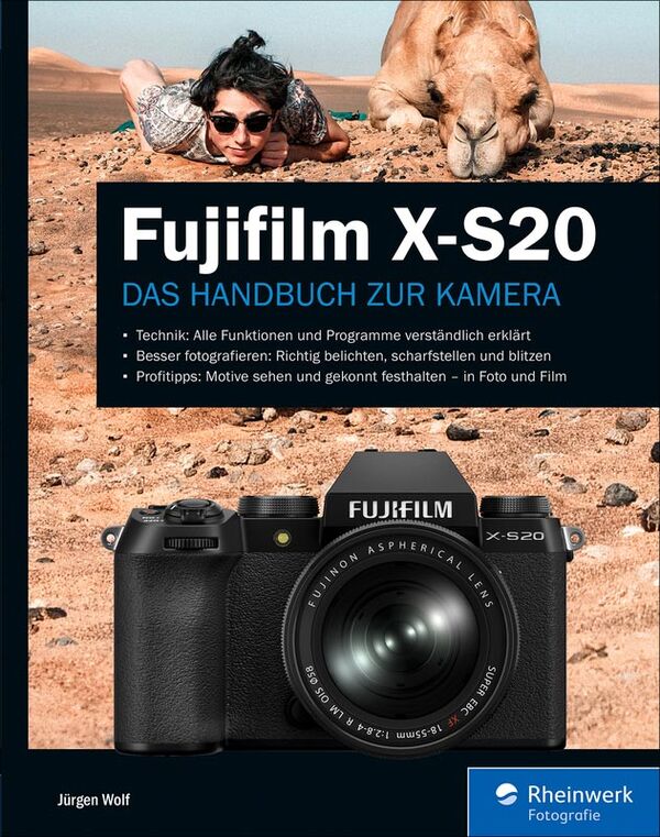 Buch Fujifilm X-S20 von Jürgen Wolf 