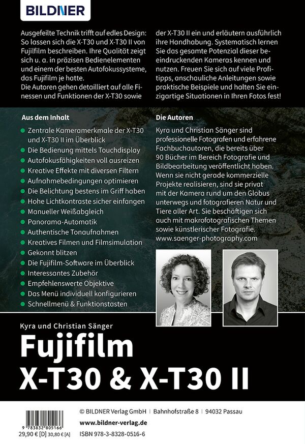 Buch Fujifilm X-T30 / X-T30 II 