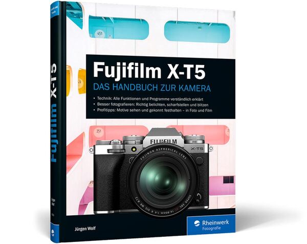 Buch Fujifilm X-T5 von Jürgen Wolf 