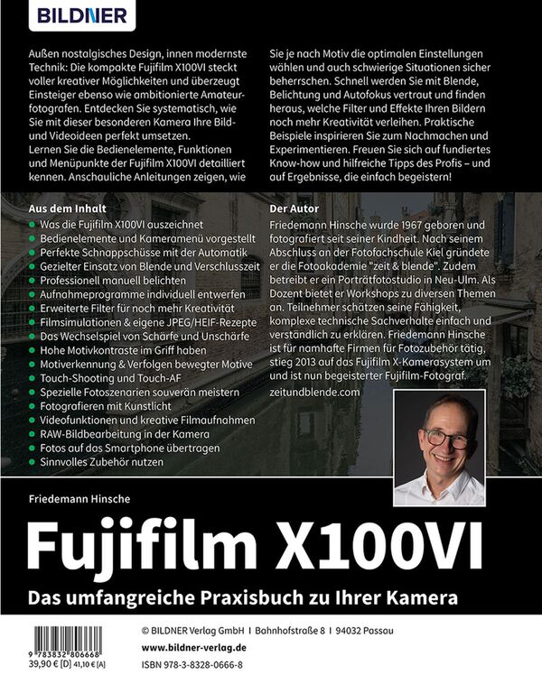 Buch Fujifilm X100VI - Das umfangreiche Praxisbuch zu Ihrer Kamera! 