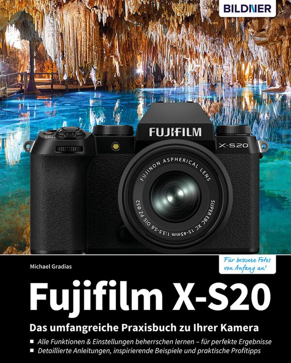 Buch Fujifilm X-S20 - Das umfangreiche Praxisbuch zu Ihrer Kamera 