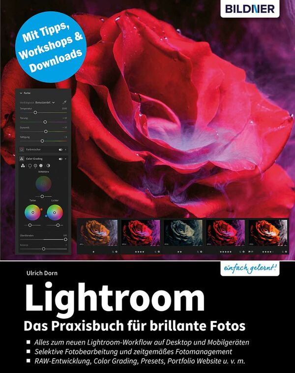 Buch Lightroom - Das Praxisbuch für brillante Fotos 