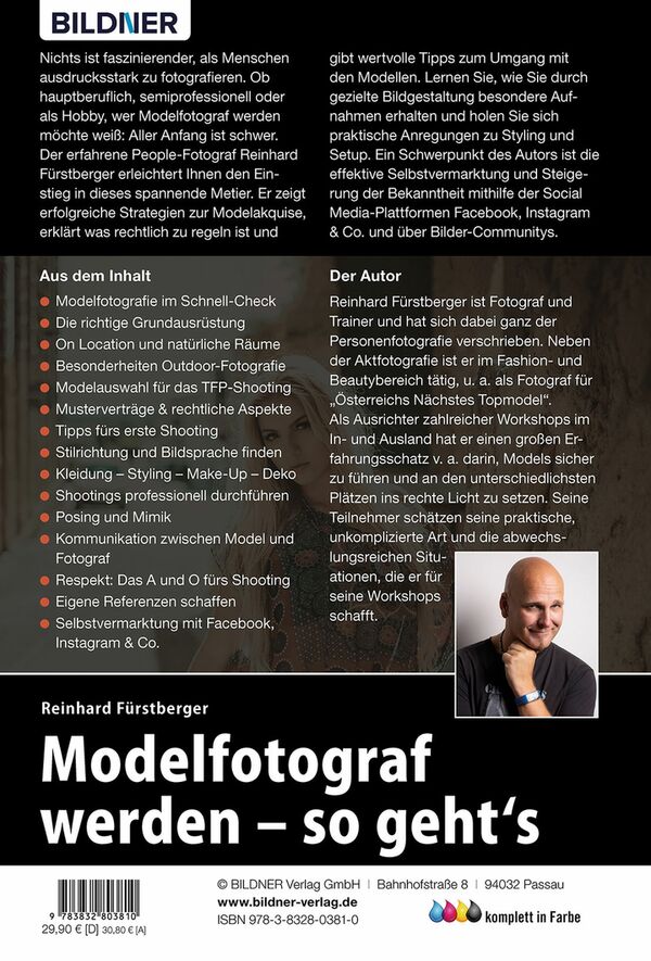 Buch Modelfotograf werden - so gehts 