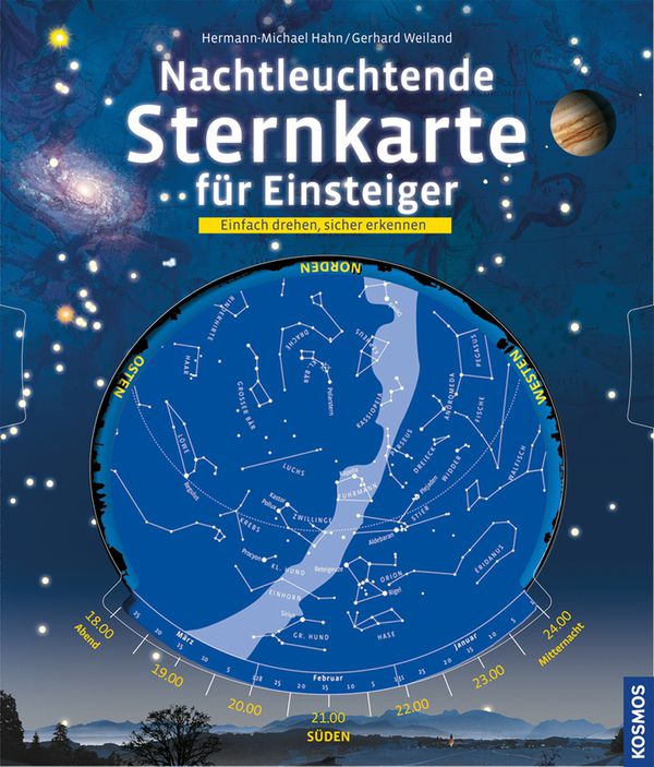 Buch Nachtleuchtende Sternkarte für Einsteiger 