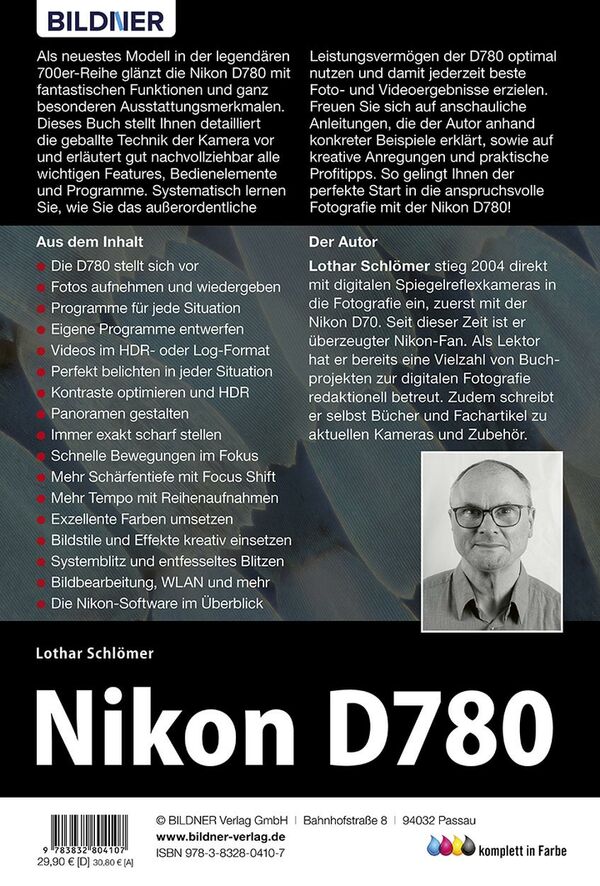 Buch Nikon D780 
