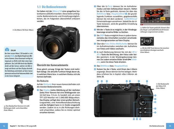 Buch Nikon Z30 - Das umfangreiche Praxisbuch zu ihrer Kamera ! 
