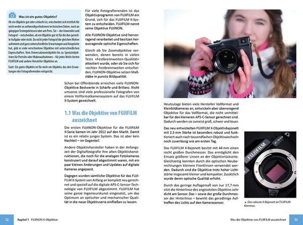 Buch Objektive für das Fujifilm X-SystemI - Für bessere Fotos von Anfang an! 