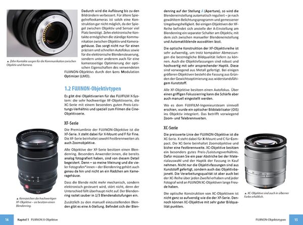 Buch Objektive für das Fujifilm X-SystemI - Für bessere Fotos von Anfang an! 