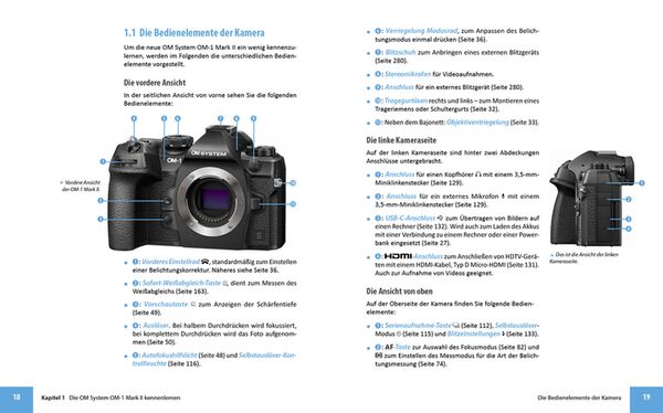 Buch OM System OM-1 Mark II - Das umfangreiche Praxisbuch zu Ihrer Kamera! 
